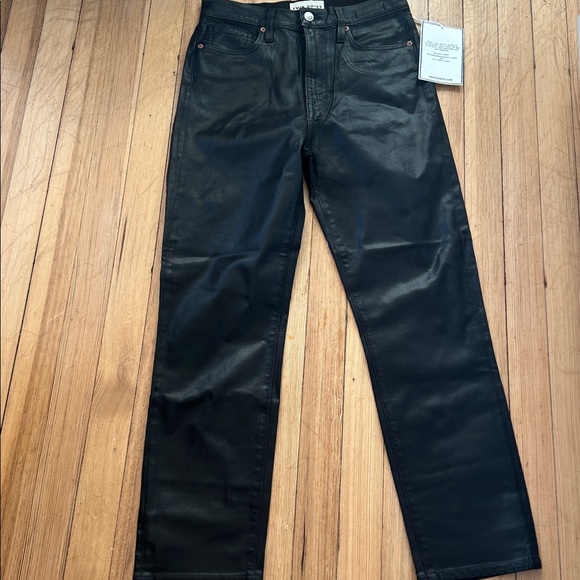 Emerson Fry New With Tags Tower High Pencil Jeans - Coated Black Size 29 - Picture 4 of 5